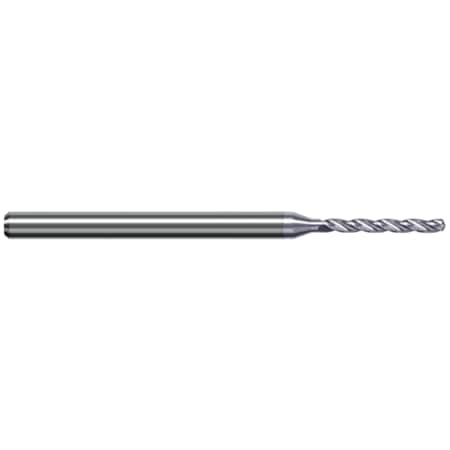 HARVEY TOOL High Performance Drill for Aluminum Alloys, 2.286 mm, Number of Flutes: 3 CBG0900-C8